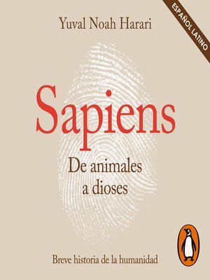 cover image of Sapiens. De animales a dioses (Latino)